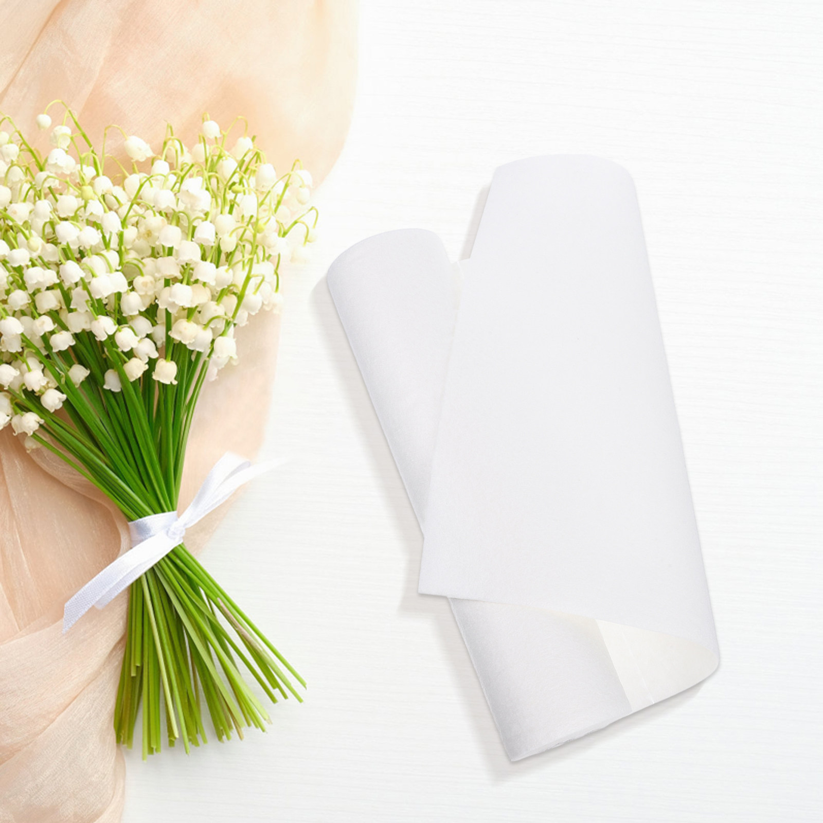 Supply For Florist - Lámina de Algodón Absorbente para Flores,