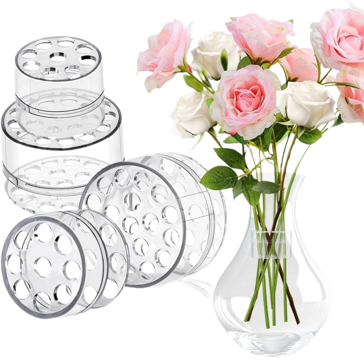 Supply For Florist - Soporte en Espiral para Tallos de
