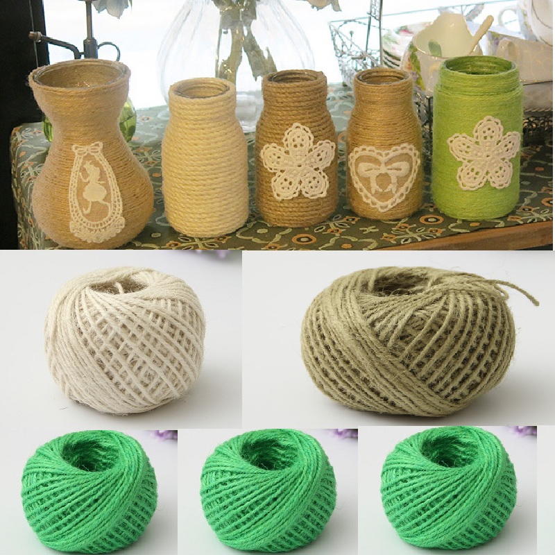 Twine Jute Natural - Hilo de yute natural de 50