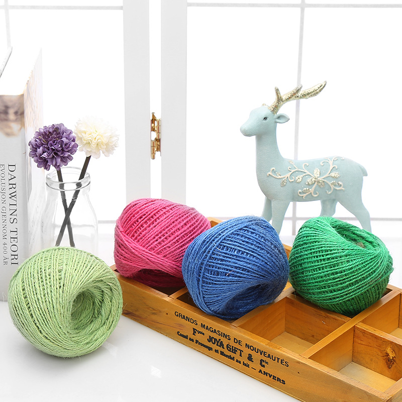 Twine Jute Natural - Hilo de yute natural, manualidades duraderas,