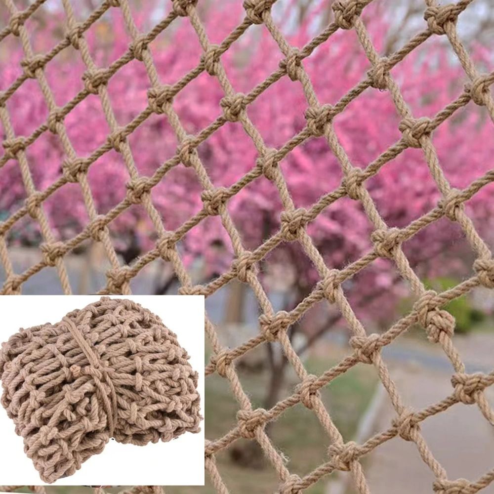 Twine Jute Natural - Red de Escalada de Cuerda de