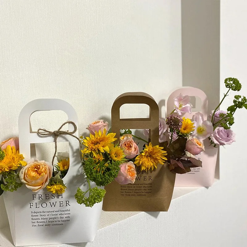 Paquete de 10-40 Bolsas de Pap - Flower Wrap Kraft reseña y precio