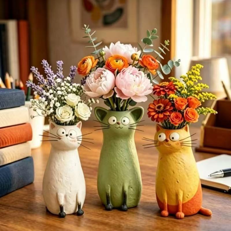 Jarrón de Resina Creativo con  - Florist Supply Vases reseña y precio