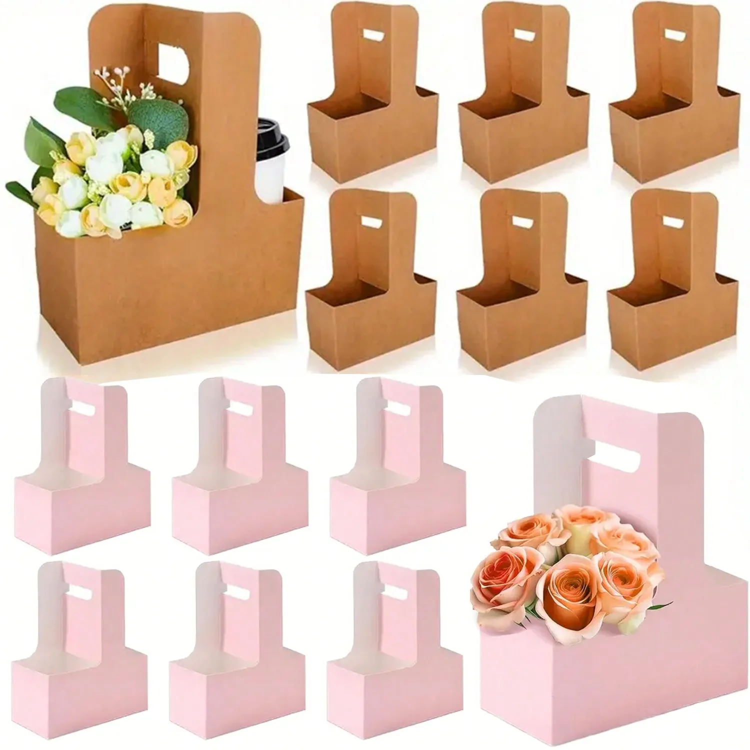 Bolsas de regalo de ramo de fl - Flower Wrap Kraft reseña y precio