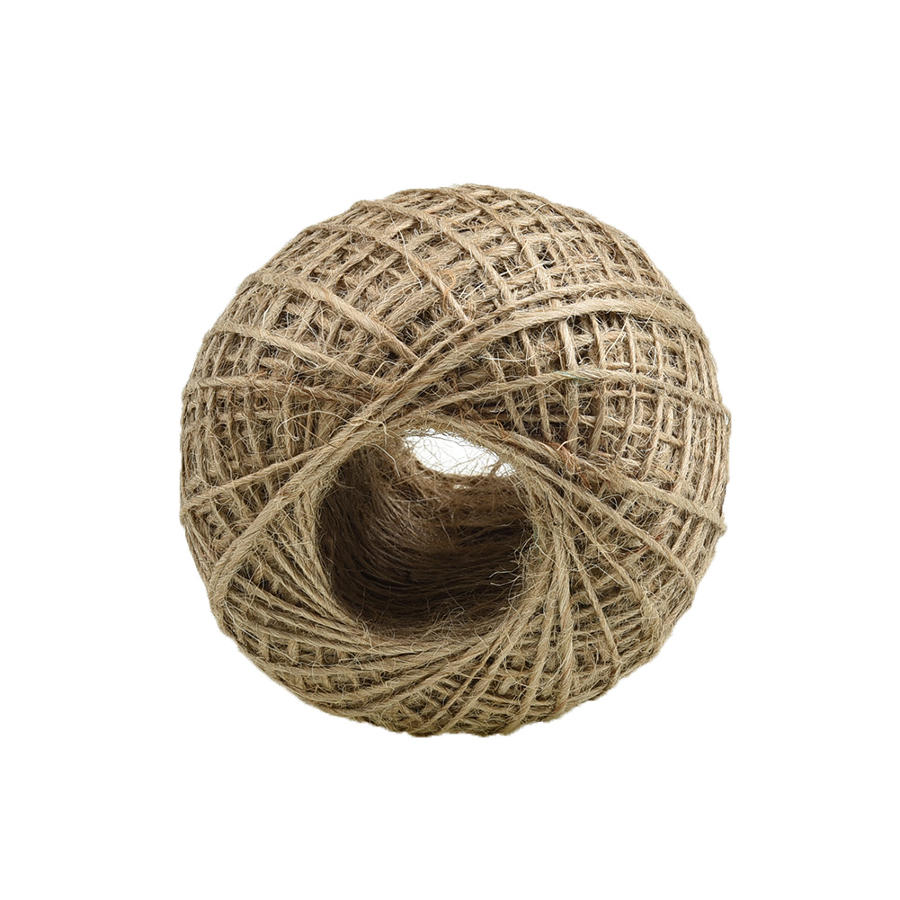 Cuerda de lino de 100m de larg - Twine Jute Natural reseña y precio