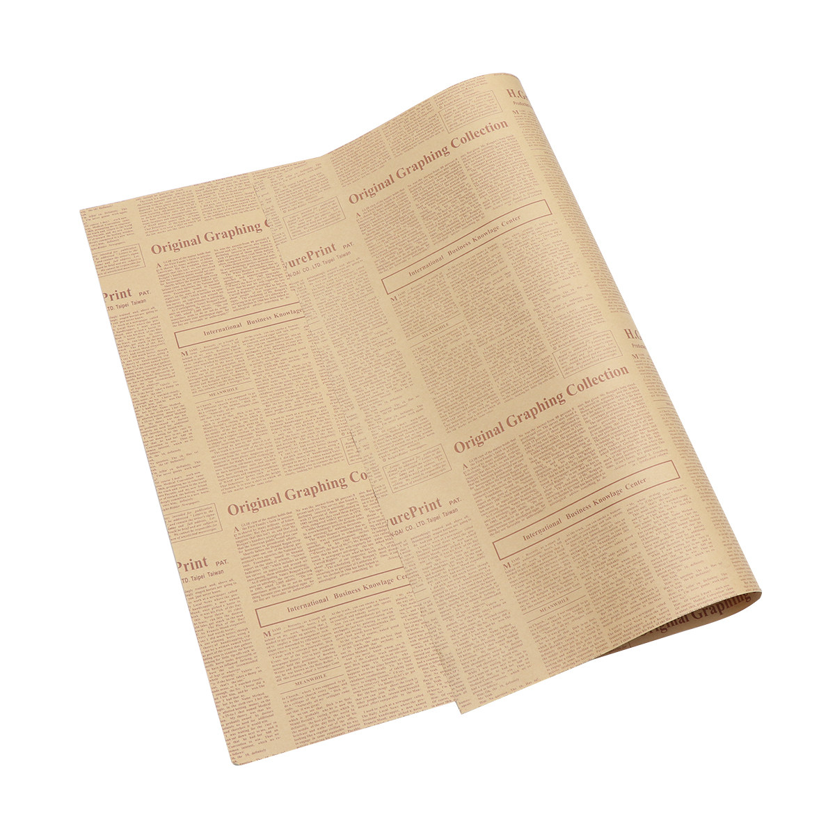 40 Hojas de Papel de Regalo Kr - Flower Wrap Kraft reseña y precio