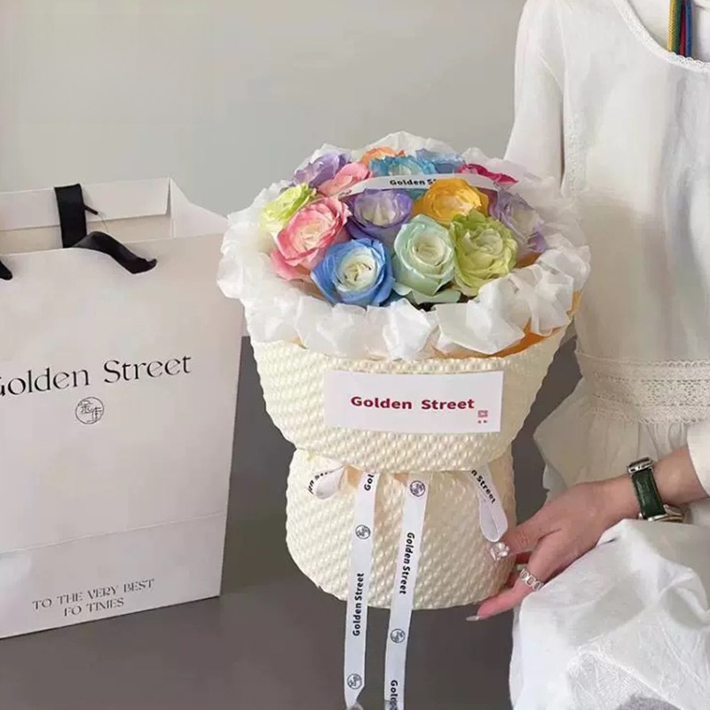 Papel de Regalo Kraft con Dise - Flower Wrap Kraft reseña y precio