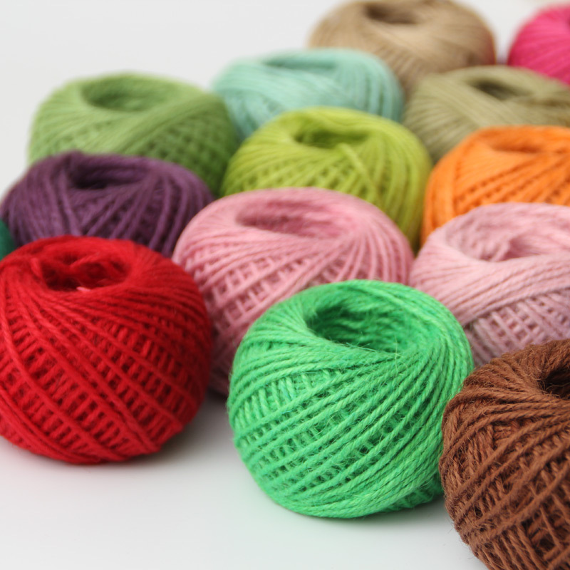 Hilo de yute natural de 50 m p - Twine Jute Natural reseña y precio
