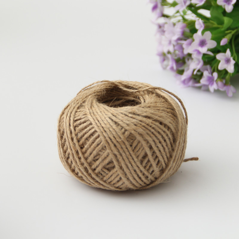 Hilo de yute natural de 50 m p - Twine Jute Natural reseña y precio