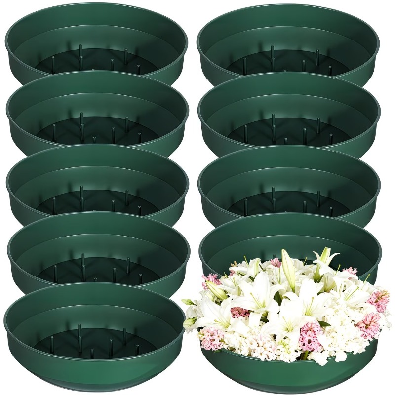 Bandejas Redondas de Plástico  - Florist Flower Supply reseña y precio