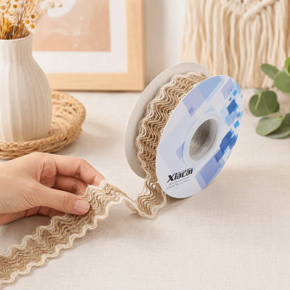 Cinta de Yute Boho, Cinta de A - Twine Jute Natural reseña y precio