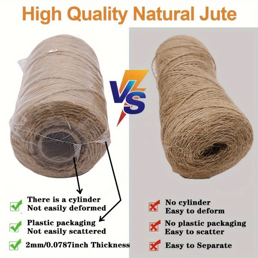 Cuerda de Yute Natural Vintage - Twine Jute Natural reseña y precio