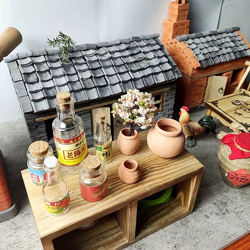 1:12 casa de muñecas miniatura - Florist Supply Vases reseña y precio