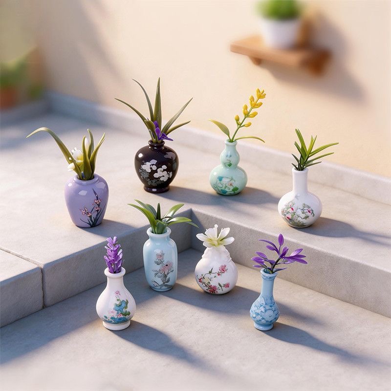 8 piezas de mini jarrones de r - Florist Supply Vases reseña y precio