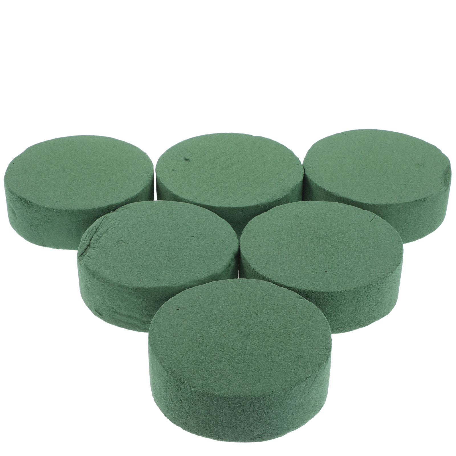 6 Bloques Redondos de Espuma F - Supply For Florist reseña y precio