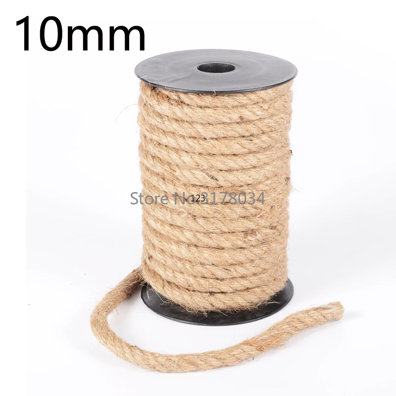 Cuerda de Yute Natural de 10 m - Twine Jute Natural reseña y precio
