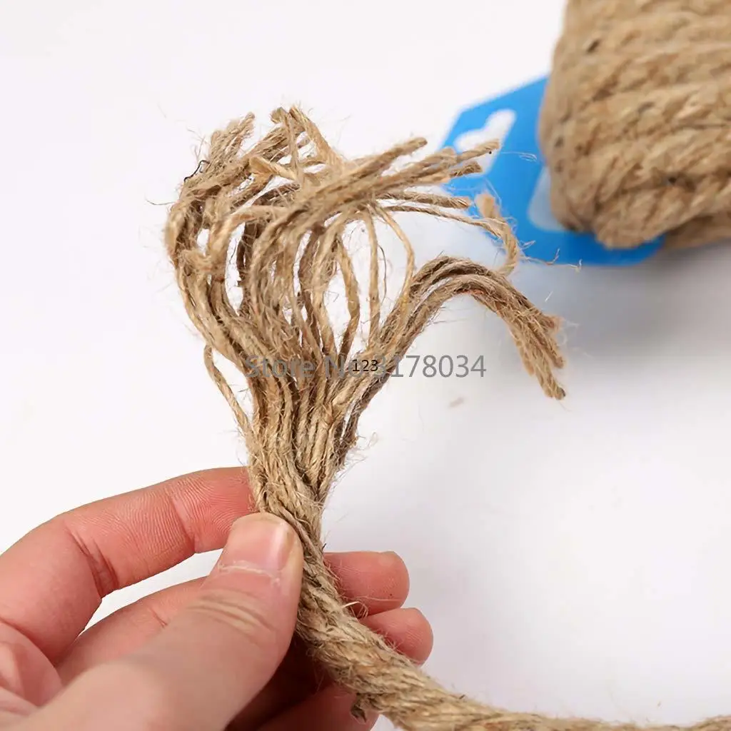 Cuerda de Yute Natural de 10 m - Twine Jute Natural reseña y precio