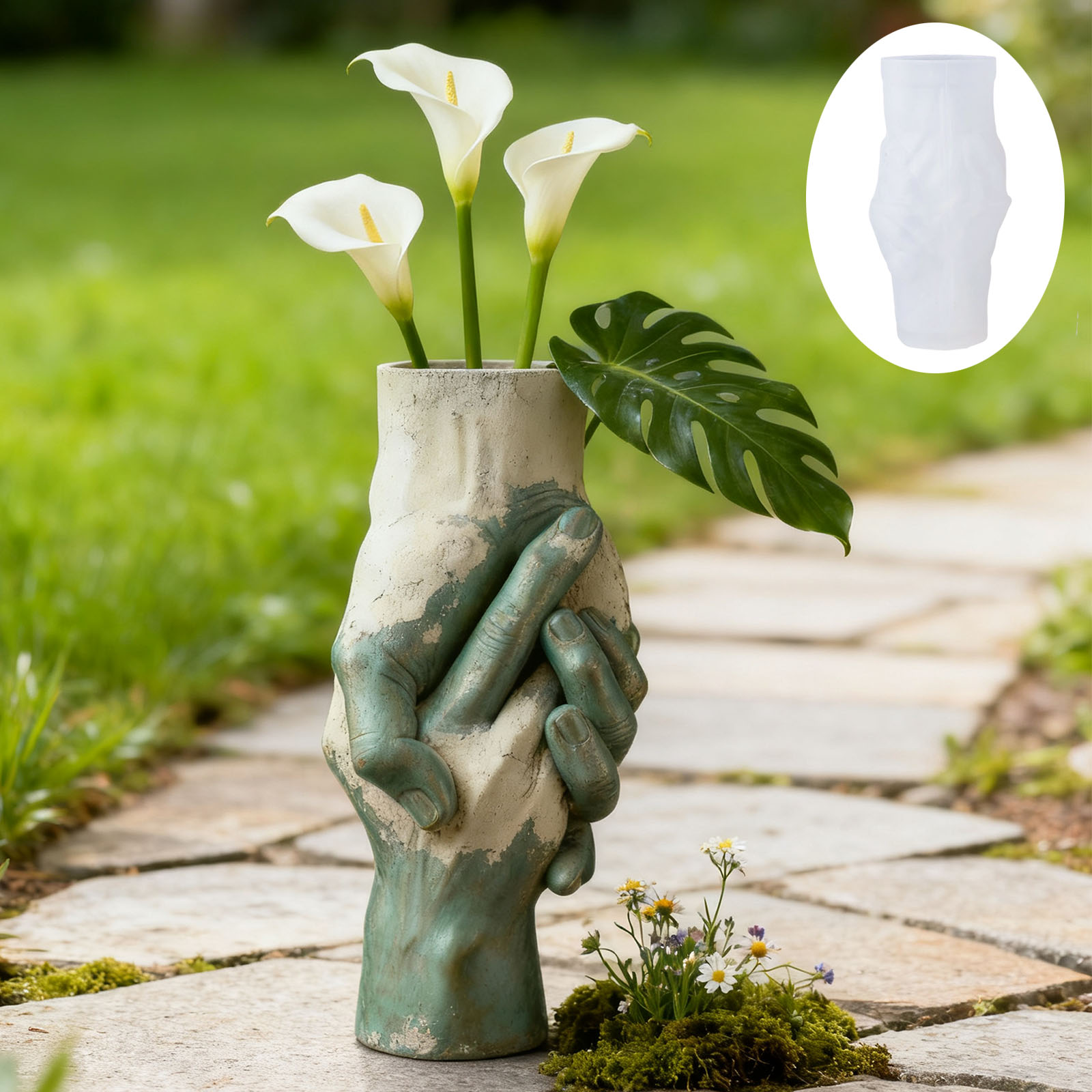 Molde artístico de silicona pa - Florist Supply Vases reseña y precio