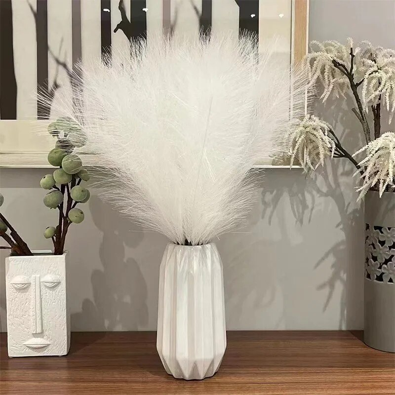 Hierba pompón Artificial para  - Florist Supply Vases reseña y precio